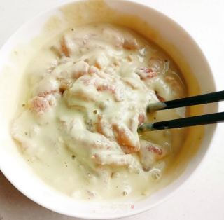 锅包肉的做法步骤：5