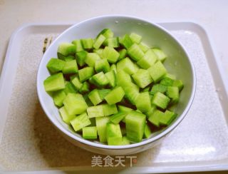 腊八醋拌萝卜丁的做法步骤：3