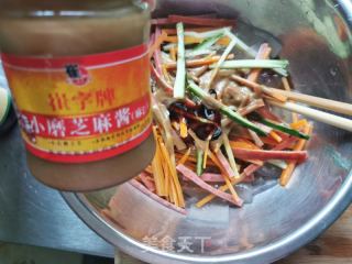 凉拌拉皮的做法步骤：7