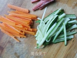 凉拌拉皮的做法步骤：2