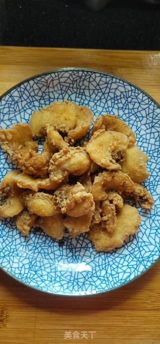 椒盐鱼片的做法步骤：8