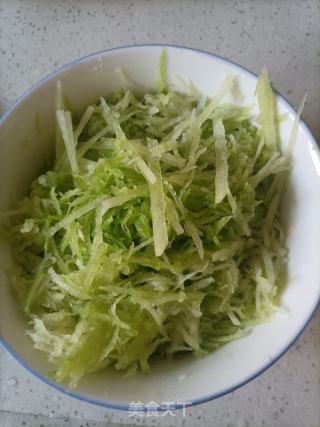 萝卜丝饼的做法步骤：3