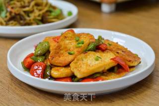 香辣豆腐的做法步骤：7