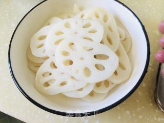 糖醋藕片的做法步骤：6