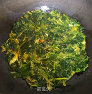 菠菜鸡蛋饼的做法步骤：7
