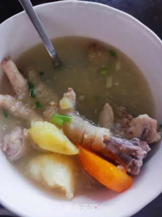 藜麦土豆鸡汤的做法步骤：7