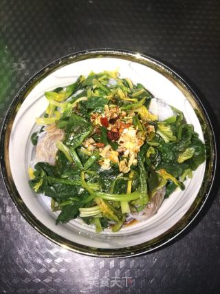 拌菠菜的做法步骤：9