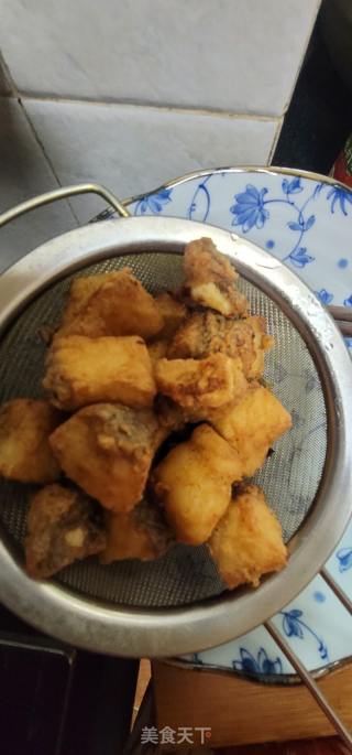 酸甜鱼块的做法步骤：11