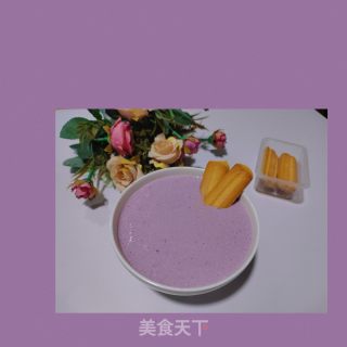 香芋紫薯奶昔的做法步骤：5