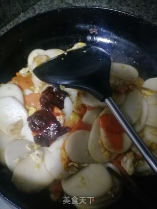 炒年糕的做法步骤：4