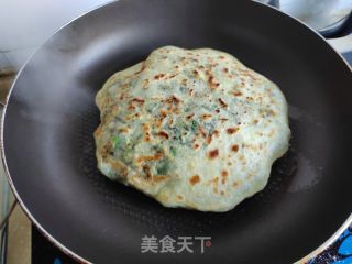 雪菜鲜肉鸡蛋麦饼的做法步骤：15