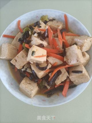 鱼香豆腐的做法步骤：14