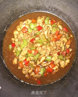 辣椒炒鸡丁的做法步骤：6