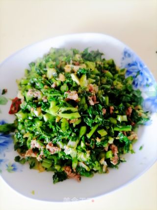 肉末雪里红的做法步骤：7