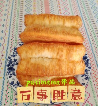 自制油条的做法步骤：12