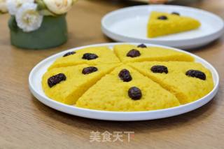 南瓜红枣发糕的做法步骤：9