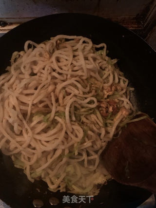 蛋炒饼（比外面好吃）的做法步骤：5