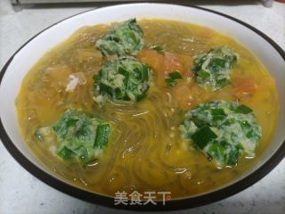 韭菜丸子汤的做法步骤：19
