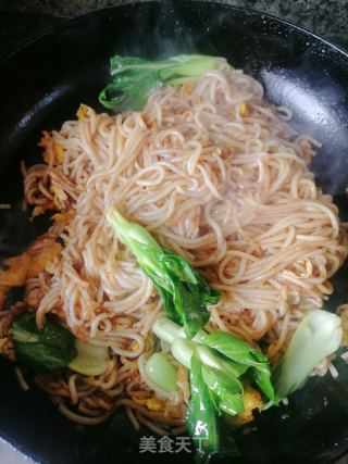 鸡蛋炒粉的做法步骤：6