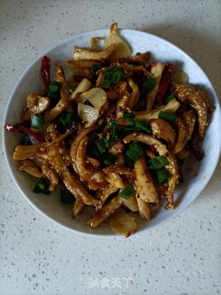 麻辣鸡丝的做法步骤：17