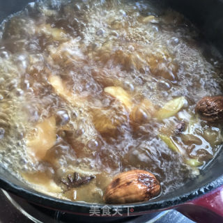 糖醋排骨炖竹笋的做法步骤：9