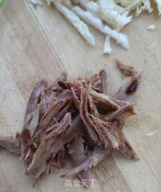 鹅肉时蔬炒米粉的做法步骤：5