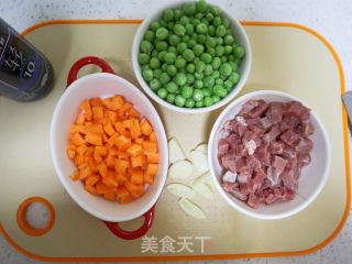 儿童春季补钙家常菜豌豆炒牛肉粒❗️提高免疫力又长个的做法步骤：2