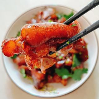 电饭煲焖猪蹄的做法步骤：9