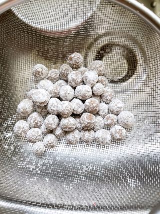 自制黑糖珍珠的做法步骤：13