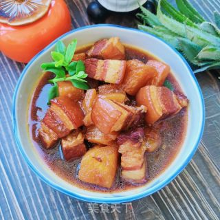 五花肉炖菠萝的做法步骤：18