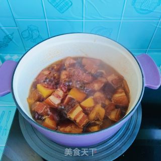五花肉炖菠萝的做法步骤：15
