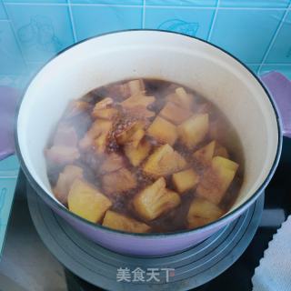 五花肉炖菠萝的做法步骤：14