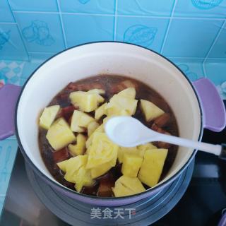 五花肉炖菠萝的做法步骤：13