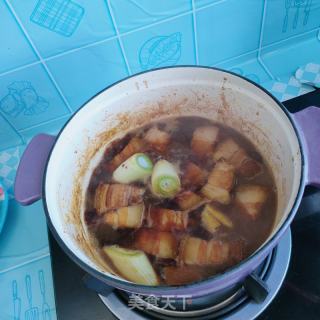 五花肉炖菠萝的做法步骤：10