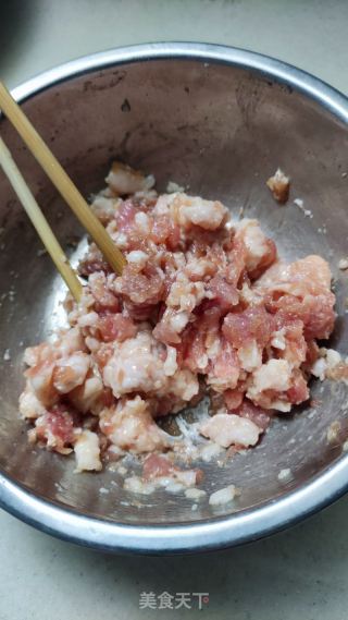 肉沫蒸内脂豆腐的做法步骤：3