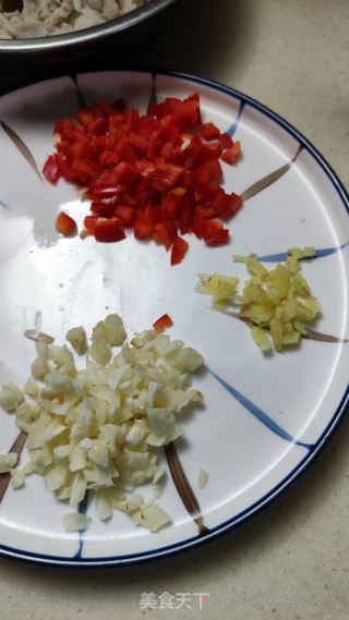 肉沫蒸内脂豆腐的做法步骤：2