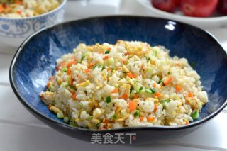 什锦蛋炒饭的做法步骤：9