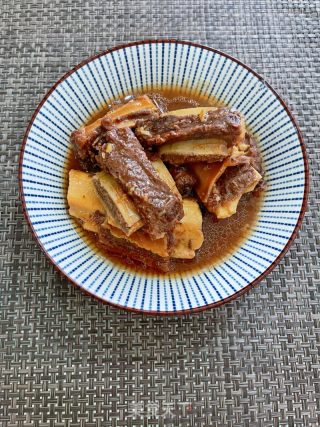 黑椒牛排骨的做法步骤：10