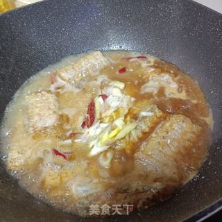 红烧带鱼段的做法步骤：7
