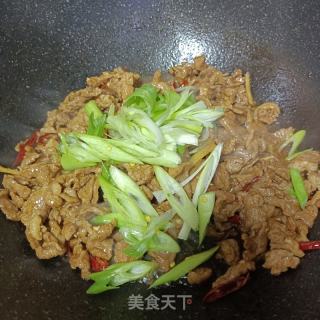 葱爆羊肉的做法步骤：6