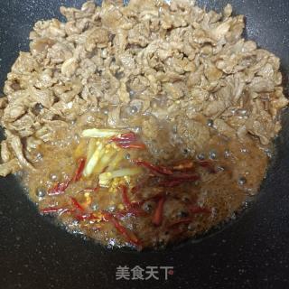 葱爆羊肉的做法步骤：5