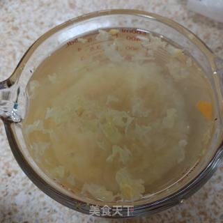 南瓜银耳米糊的做法步骤：2