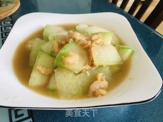 冬瓜海米的做法步骤：9