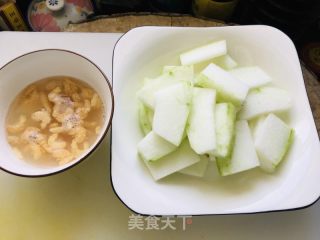冬瓜海米的做法步骤：3