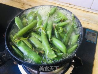 盐水豌豆的做法步骤：4