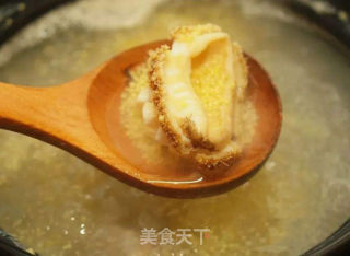 金汤鲍鱼粥的做法步骤：5