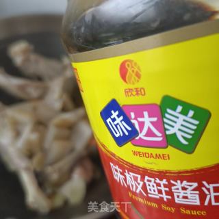 酸萝卜炖大鹅的做法步骤：15