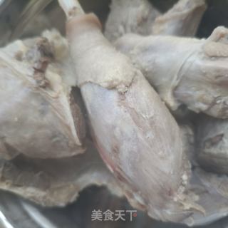 酸萝卜炖大鹅的做法步骤：8