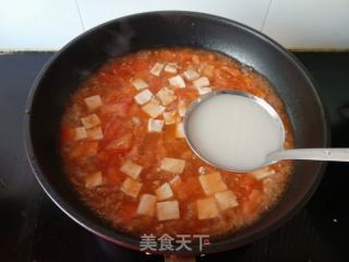 茄汁肉末豆腐的做法步骤：11
