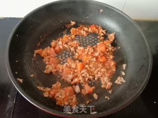 茄汁肉末豆腐的做法步骤：6